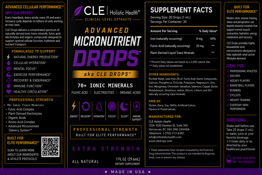 CLE Advanced Micronutrient Drops