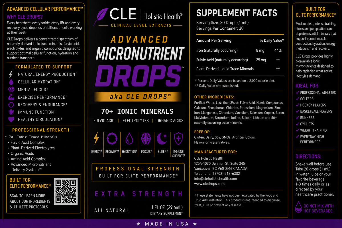 CLE Advanced Micronutrient Drops