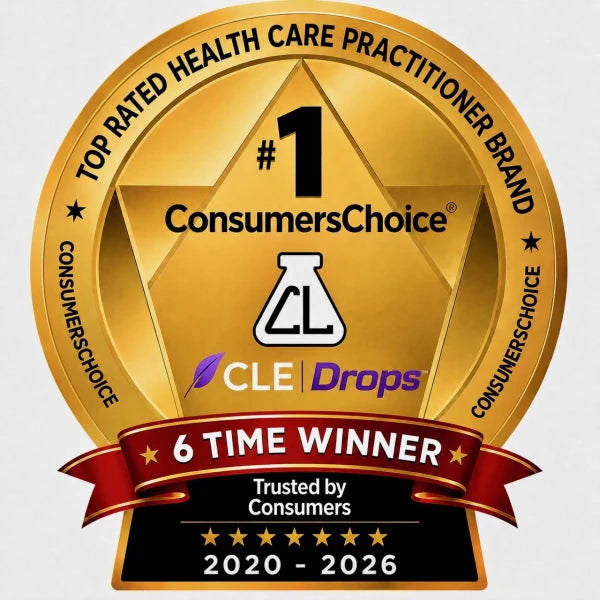 Consumers Choice number one top rated health care practitioner brand, six time winner 2020 to 2026