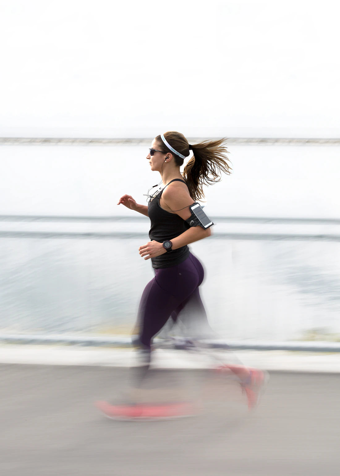 Running athlete