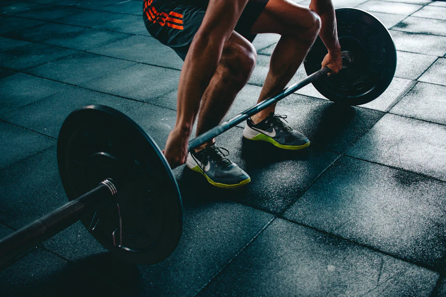 Weightlifting athlete